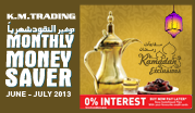 Monthly Money Saver June - July 2013