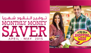 Monthly Money Saver  April - May 2015