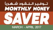 Monthly Money Saver March- April 2017