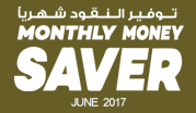 Monthly Money Saver - June 2017