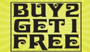 Buy 2 Get 1 Free