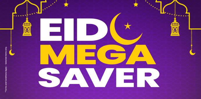 K.M. Trading Big Slash sale banner offering 25% to 70% off on a red striped background.